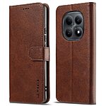 Flip Πορτοφόλι από Συνθετικό Δέρμα (PU) με TPU για Xiaomi Poco M8 5G / Redmi Note 15 5G / Redmi Note 15 4G από LC.IMEEKE σε Καφέ με θήκες καρτών και Stand.