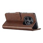 Flip Πορτοφόλι από Συνθετικό Δέρμα (PU) με TPU για Xiaomi Poco M8 5G / Redmi Note 15 5G / Redmi Note 15 4G από LC.IMEEKE σε Καφέ με θήκες καρτών και Stand.