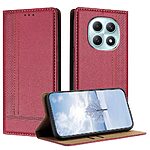 Flip Πορτοφόλι από Συνθετικό Δέρμα (PU) με TPU για Xiaomi Poco M8 5G / Redmi Note 15 5G / Redmi Note 15 4G σε Κόκκινο με θήκη κάρτας και Stand.