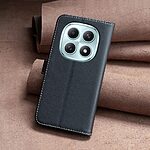 Flip Πορτοφόλι από Συνθετικό Δέρμα (PU) με TPU για Xiaomi Poco M8 5G / Redmi Note 15 5G / Redmi Note 15 4G - BINFEN COLOR BF17 - Μαύρο - με Wallet και Stand.