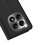 Flip Πορτοφόλι από Συνθετικό Δέρμα (PU) με TPU για Xiaomi Poco M8 5G / Redmi Note 15 5G / Redmi Note 15 4G από DUX DUCIS Skin Pro Series σε Μαύρο με θήκη κάρτας και Stand.
