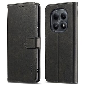 Flip Πορτοφόλι από Συνθετικό Δέρμα (PU) με TPU για Xiaomi Poco M8 5G / Redmi Note 15 5G / Redmi Note 15 4G από LC.IMEEKE σε Μαύρο με Wallet και Stand.