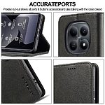 Flip Πορτοφόλι από Συνθετικό Δέρμα (PU) με TPU για Xiaomi Poco M8 5G / Redmi Note 15 5G / Redmi Note 15 4G από LC.IMEEKE σε Μαύρο με Wallet και Stand.