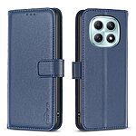 Flip Πορτοφόλι από Συνθετικό Δέρμα (PU) με TPU για Xiaomi Poco M8 5G / Redmi Note 15 5G / Redmi Note 15 4G - BINFEN COLOR BF17 - Μπλε - Wallet/Stand.