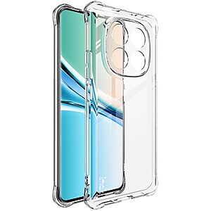 Πλάτη TPU για Xiaomi Poco M8 5G / Redmi Note 15 5G / Redmi Note 15 4G από IMAK σε Διάφανο χρώμα με airbag γωνίες και θήκη για λουράκι.