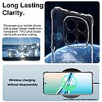 Πλάτη TPU για Xiaomi Poco M8 5G / Redmi Note 15 5G / Redmi Note 15 4G από IMAK σε Διάφανο χρώμα με airbag γωνίες και θήκη για λουράκι.