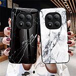 Σκληρή Πλάτη PC + Tempered Glass για Xiaomi Poco M8 Pro 5G / Redmi Note 15 Pro+ 5G από OEM με μοτίβο μαρμάρου σε Σμαραγδί χρώμα.