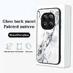 Σκληρή Πλάτη PC + Tempered Glass για Xiaomi Poco M8 Pro 5G / Redmi Note 15 Pro+ 5G από OEM με μοτίβο μαρμάρου σε Σμαραγδί χρώμα.