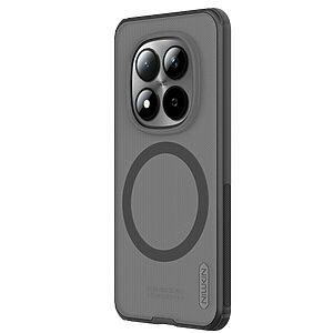 Σκληρή Πλάτη PC+TPU για Xiaomi Poco M8 Pro 5G / Redmi Note 15 Pro+ 5G από NILLKIN Super Frosted Shield Pro με ενσωματωμένο μαγνήτη, σε Μαύρο χρώμα.