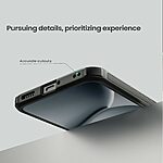 Σκληρή Πλάτη PC+TPU για Xiaomi Poco M8 Pro 5G / Redmi Note 15 Pro+ 5G από NILLKIN Super Frosted Shield Pro με ενσωματωμένο μαγνήτη, σε Μαύρο χρώμα.