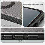 Σκληρή Πλάτη PC+TPU για Xiaomi Poco M8 Pro 5G / Redmi Note 15 Pro+ 5G από NILLKIN Super Frosted Shield Pro με ενσωματωμένο μαγνήτη, σε Μαύρο χρώμα.