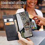 Flip Πορτοφόλι από Συνθετικό Δέρμα (PU) για Xiaomi Poco M8 Pro 5G / Redmi Note 15 Pro+ 5G από CASEME 013 Series σε Μαύρο με θήκες καρτών και Stand.