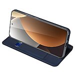 Flip Πορτοφόλι από Συνθετικό Δέρμα (PU) με TPU για Xiaomi Poco M8 Pro 5G / Redmi Note 15 Pro+ 5G από DUX DUCIS Skin Pro Series σε Μπλε χρώμα με θήκη κάρτας και Stand.