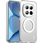 Σκληρή Πλάτη PC+TPU για Xiaomi Poco M8 Pro 5G / Redmi Note 15 Pro+ 5G από IMAK με μαγνητική σύνδεση σε Λευκό χρώμα.