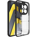 Σκληρή Πλάτη PC+TPU για Xiaomi Poco M8 Pro 5G / Redmi Note 15 Pro+ 5G από IMAK UX-9A Series σε Διάφανο χρώμα με ενισχυμένες γωνίες airbag.