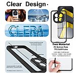 Σκληρή Πλάτη PC+TPU για Xiaomi Poco M8 Pro 5G / Redmi Note 15 Pro+ 5G από IMAK UX-9A Series σε Διάφανο χρώμα με ενισχυμένες γωνίες airbag.