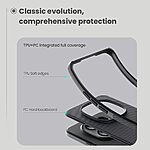 Σκληρή Πλάτη PC+TPU για Xiaomi Poco M8 Pro 5G / Redmi Note 15 Pro+ 5G από NILLKIN Frosted Shield Pro σε Μαύρο χρώμα με ματ φινίρισμα.