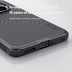 Σκληρή Πλάτη PC+TPU για Xiaomi Poco M8 Pro 5G / Redmi Note 15 Pro+ 5G από NILLKIN Frosted Shield Pro με ενσωματωμένο μαγνήτη σε Μαύρο χρώμα.