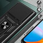 Σκληρή Πλάτη PC+TPU για Xiaomi Poco M8 Pro 5G / Redmi Note 15 Pro+ 5G από OEM σε Μπλε χρώμα με ενσωματωμένο Stand και προστασία φακού κάμερας.