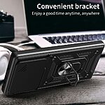 Σκληρή Πλάτη PC+TPU για Xiaomi Poco M8 Pro 5G / Redmi Note 15 Pro+ 5G από OEM σε Μπλε χρώμα με ενσωματωμένο Stand και προστασία φακού κάμερας.