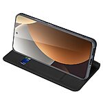 Flip Πορτοφόλι από Συνθετικό Δέρμα (PU) με TPU για Xiaomi Poco M8 Pro 5G / Redmi Note 15 Pro+ 5G από DUX DUCIS Skin Pro Series σε Μαύρο με θήκη κάρτας και Stand.