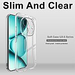 Πλάτη TPU για Xiaomi Poco M8 Pro 5G / Redmi Note 15 Pro+ 5G από IMAK UX-5 Series σε διάφανο χρώμα, λεπτή 1mm με υψηλή διαφάνεια.