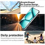 Πλάτη TPU για Xiaomi Poco M8 Pro 5G / Redmi Note 15 Pro+ 5G από IMAK σε Διάφανο χρώμα με προστασία Airbag και θήκη για λουράκι.