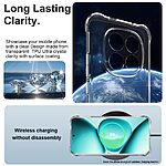 Πλάτη TPU για Xiaomi Poco M8 Pro 5G / Redmi Note 15 Pro+ 5G από IMAK σε Διάφανο χρώμα με προστασία Airbag και θήκη για λουράκι.