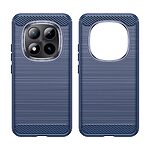 Πλάτη TPU για Xiaomi Poco M8 Pro 5G / Redmi Note 15 Pro+ 5G από OEM σε Μπλε χρώμα με υφή Carbon Fiber και ανθεκτική προστασία.