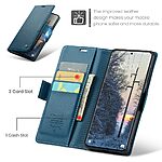 Flip Πορτοφόλι από Συνθετικό Δέρμα (PU) για Xiaomi Redmi Note 15 5G / Poco M8 5G / Redmi Note 15 4G από CASEME 023 Series σε Μπλε με RFID προστασία και Stand.