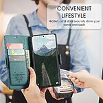 Flip Πορτοφόλι από Συνθετικό Δέρμα (PU) για Xiaomi Redmi Note 15 5G / Poco M8 5G / Redmi Note 15 4G - CASEME 023 - Πράσινο - RFID/Wallet/Stand.