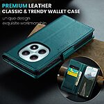 Flip Πορτοφόλι από Συνθετικό Δέρμα (PU) για Xiaomi Redmi Note 15 5G / Poco M8 5G / Redmi Note 15 4G - CASEME 023 - Πράσινο - RFID/Wallet/Stand.