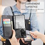 Flip Πορτοφόλι από Συνθετικό Δέρμα (PU) με TPU για Xiaomi Redmi Note 15 5G / Poco M8 5G - CASEME 023 - Μαύρο με RFID προστασία και Stand.