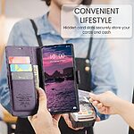 Flip Πορτοφόλι από Συνθετικό Δέρμα (PU) με TPU για Xiaomi Redmi Note 15 5G / Poco M8 5G / Redmi Note 15 4G από CASEME 023 Series σε Μωβ με RFID προστασία και Stand.