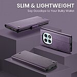 Flip Πορτοφόλι από Συνθετικό Δέρμα (PU) με TPU για Xiaomi Redmi Note 15 5G / Poco M8 5G / Redmi Note 15 4G από CASEME 023 Series σε Μωβ με RFID προστασία και Stand.