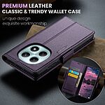 Flip Πορτοφόλι από Συνθετικό Δέρμα (PU) με TPU για Xiaomi Redmi Note 15 5G / Poco M8 5G / Redmi Note 15 4G από CASEME 023 Series σε Μωβ με RFID προστασία και Stand.