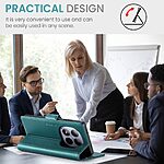 Flip Πορτοφόλι από Συνθετικό Δέρμα (PU) με TPU για Xiaomi Redmi Note 15 Pro 4G - CASEME 023 - Πράσινο με RFID προστασία, θήκες καρτών και βάση στήριξης.