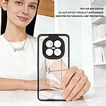 Σκληρή Πλάτη PC+TPU για το Xiaomi Redmi Note 15 Pro 4G από την IMAK UX-9A Series σε διάφανο χρώμα με ενισχυμένες γωνίες airbag και προστασία οθόνης.