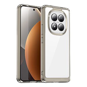 Σκληρή Πλάτη PC+TPU για Xiaomi Redmi Note 15 Pro 4G σε ημιδιάφανο χρώμα με προστασία κάμερας και air cushion γωνίες.