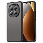 Σκληρή Πλάτη PC+TPU για Xiaomi Redmi Note 15 Pro 4G από OEM σε Μαύρο χρώμα με αερόσακους στις γωνίες και ματ ημιδιάφανο φινίρισμα.