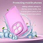 Σκληρή Πλάτη PC+TPU για Xiaomi Redmi Note 15 Pro 4G σε Μωβ Ανοιχτό χρώμα με αεροθαλάμους στις γωνίες και frosted διάφανο φινίρισμα για μέγιστη προστασία.