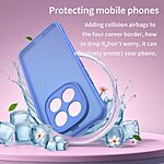 Σκληρή Πλάτη PC+TPU για Xiaomi Redmi Note 15 Pro 4G σε Μπλε Ανοιχτό χρώμα με frosted διάφανο φινίρισμα και αερόσακους γωνιών για προστασία από πτώσεις.