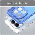 Σκληρή Πλάτη PC+TPU για Xiaomi Redmi Note 15 Pro 4G σε Μπλε Ανοιχτό χρώμα με frosted διάφανο φινίρισμα και αερόσακους γωνιών για προστασία από πτώσεις.