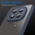 Σκληρή Πλάτη PC+TPU για Xiaomi Redmi Note 15 Pro 4G από OEM σε Μπλε χρώμα με αερόσακους γωνιών και ημιδιάφανο ματ φινίρισμα.