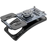 Σκληρή Πλάτη PC+TPU για Xiaomi Redmi Note 15 Pro 4G από OEM σε Μπλε χρώμα με περιστρεφόμενο Stand και κινητή προστασία φακού.