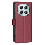 Flip Πορτοφόλι από Συνθετικό Δέρμα (PU) με TPU για Xiaomi Redmi Note 15 Pro 4G από BINFEN COLOR BF32 σε Κόκκινο με RFID προστασία, Wallet και Stand.