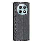 Flip Πορτοφόλι από Συνθετικό Δέρμα (PU) με TPU για Xiaomi Redmi Note 15 Pro 4G από BINFEN COLOR BF18 σε Μαύρο χρώμα με θήκες καρτών και Stand.