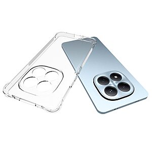 Πλάτη TPU για Xiaomi Redmi Note 15 Pro 4G από OEM σε Διάφανο χρώμα. Ελαφριά, ανθεκτική με ακριβείς εγκοπές και ενισχυμένες γωνίες για μέγιστη προστασία.