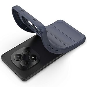 Πλάτη TPU για Xiaomi Redmi Note 15 Pro 4G από OEM σε Μπλε Σκούρο χρώμα με προστασία από πτώσεις και anti-slip σχεδιασμό.