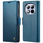 Flip Πορτοφόλι από Συνθετικό Δέρμα (PU) με TPU για Xiaomi Redmi Note 15 Pro 5G - CASEME 023 Series - Μπλε - RFID/Wallet/Stand.